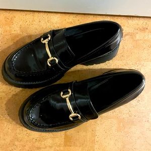 ASOS Black loafers women’s size 9